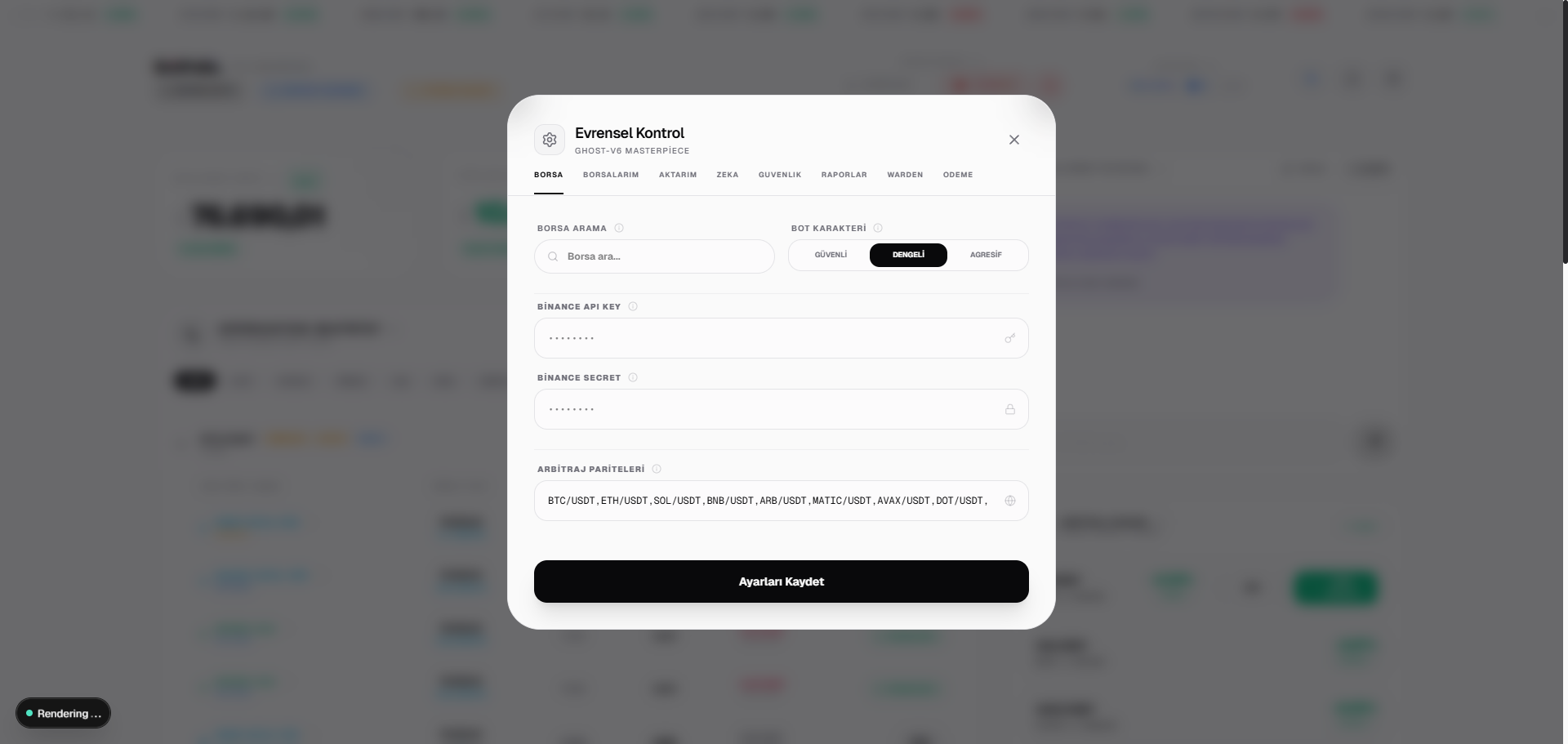 BotFolio V6 Dashboard